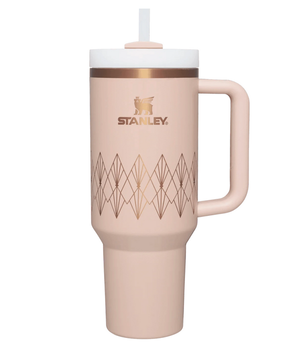 Stanley Quencher H2.0 FlowState Tumbler – Blush Pink (40 oz)